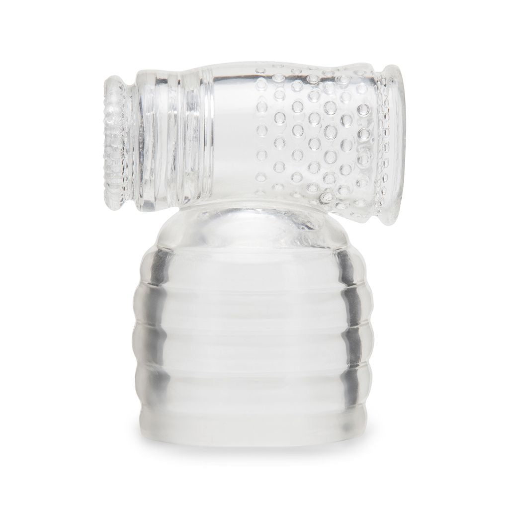 LE WAND CLEAR MALE MASTURBATOR WAND ATTACHMENT