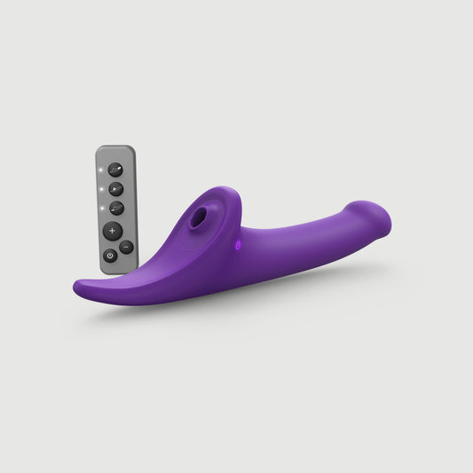 MULTI ORGASM DILDO - L - PURPLE